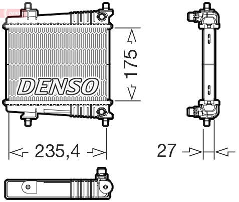 Denso Radiateur DRM05078