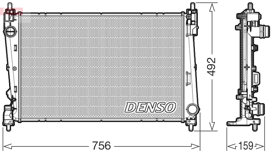 Denso Radiateur DRM09178