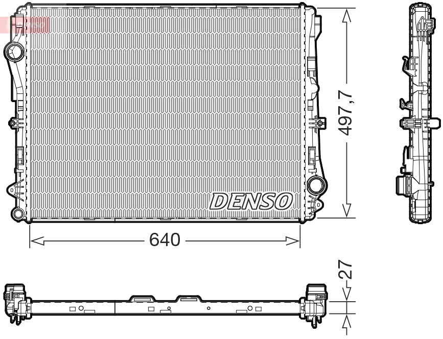 Denso Radiateur DRM17076