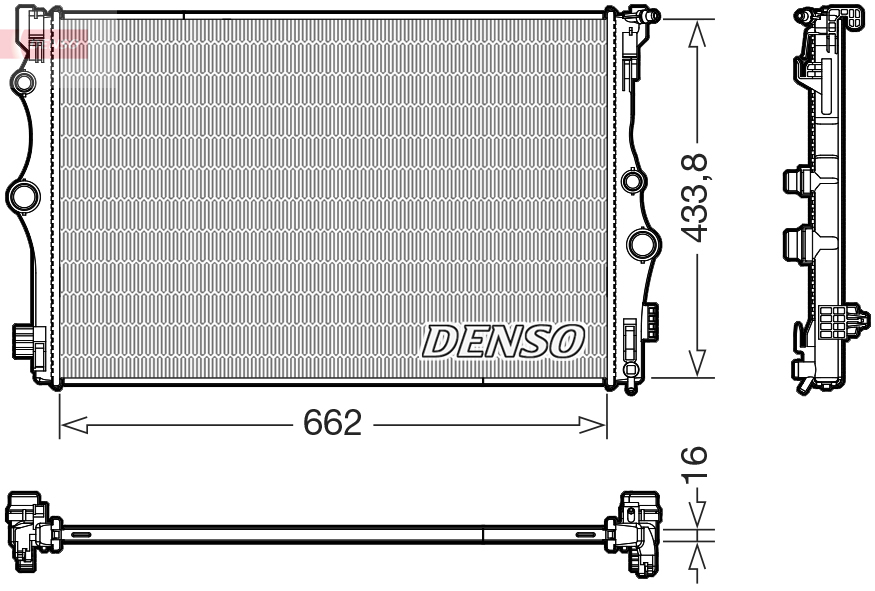 Denso Radiateur DRM17098