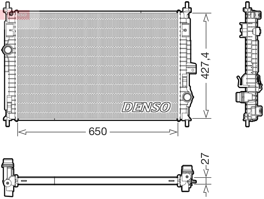 Denso Radiateur DRM20048