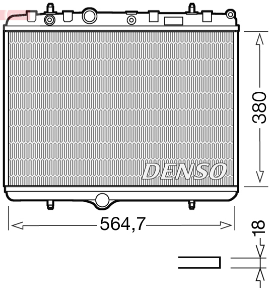 Denso Radiateur DRM21055