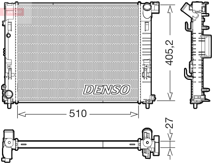 Denso Radiateur DRM23085