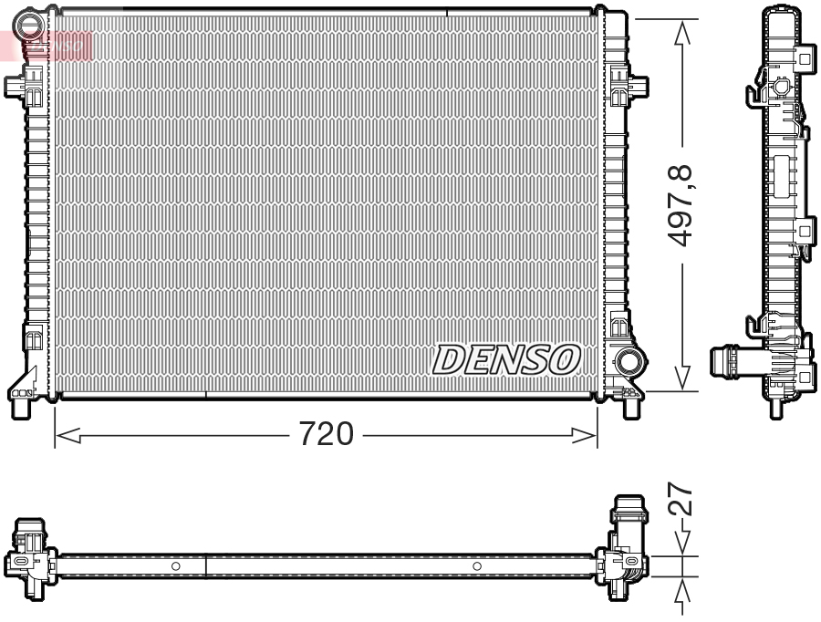 Denso Radiateur DRM32062