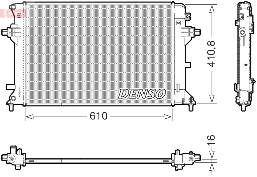 Denso Radiateur DRM41038