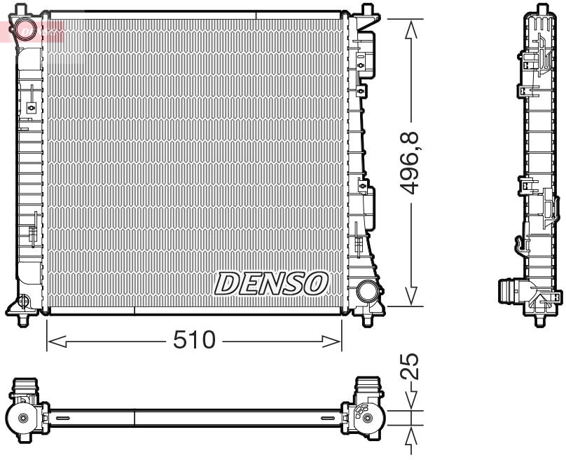 Denso Radiateur DRM43017