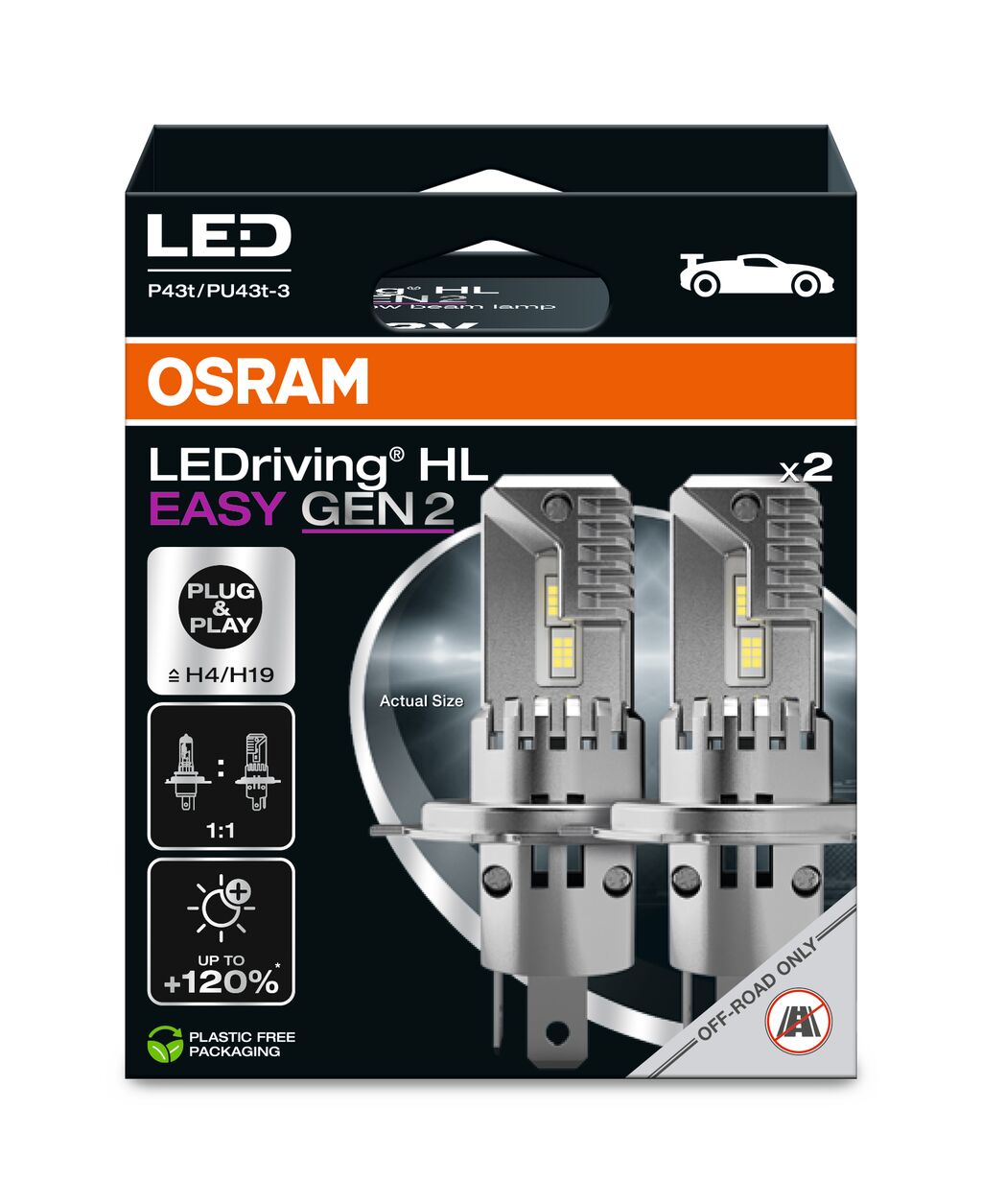 Osram Gloeilamp, verstraler 64193DWESY2-2HB