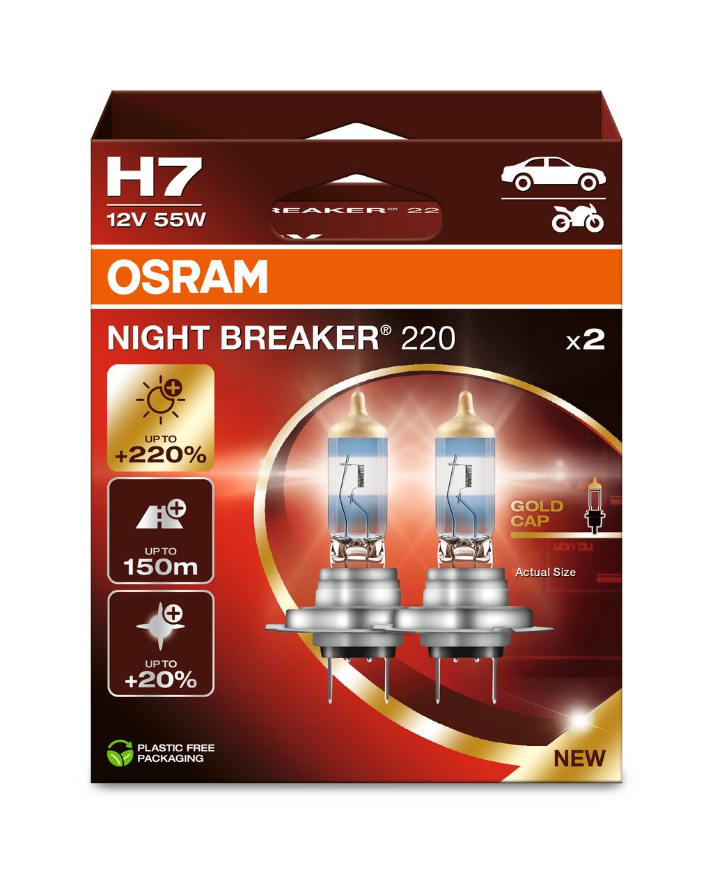 Osram Gloeilamp, verstraler 64210NB220-2HB