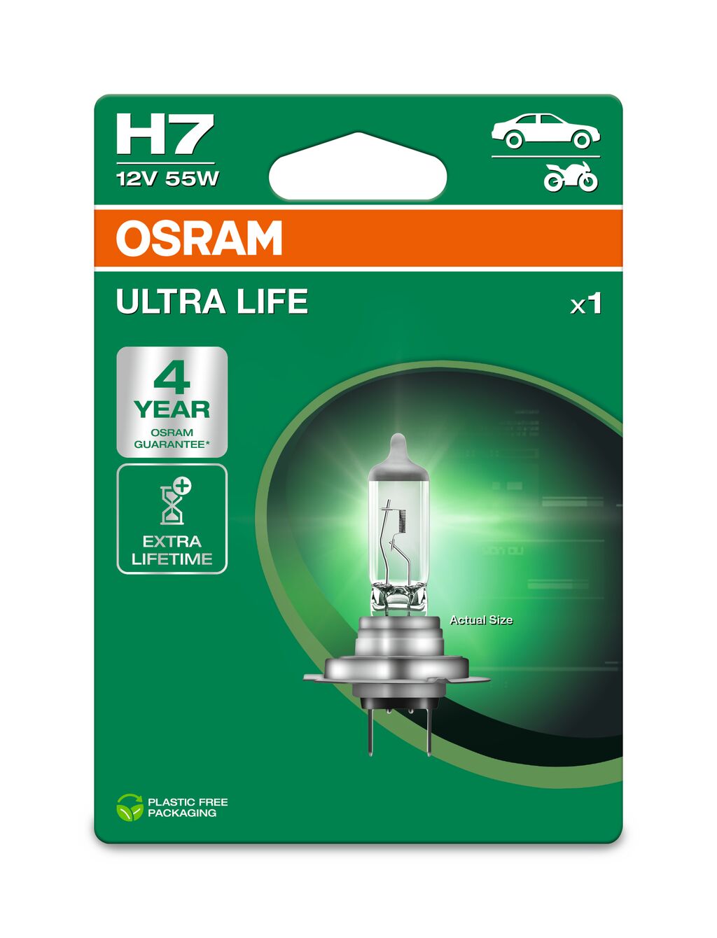 Osram Gloeilamp, bochtenlicht 64210ULT-1BL