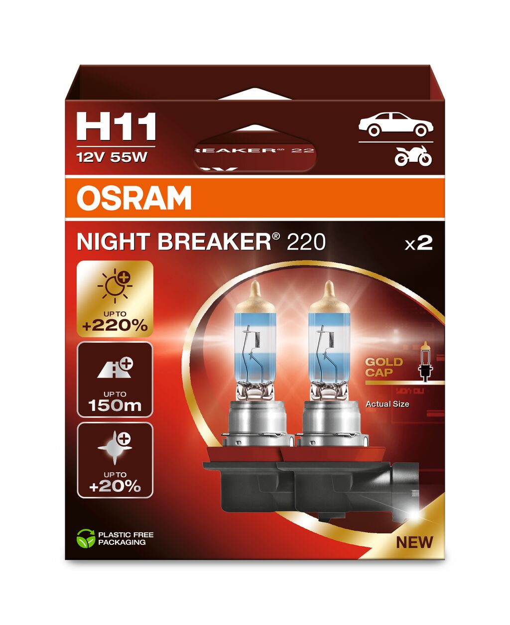 Osram Gloeilamp, verstraler 64211NB220-2HB