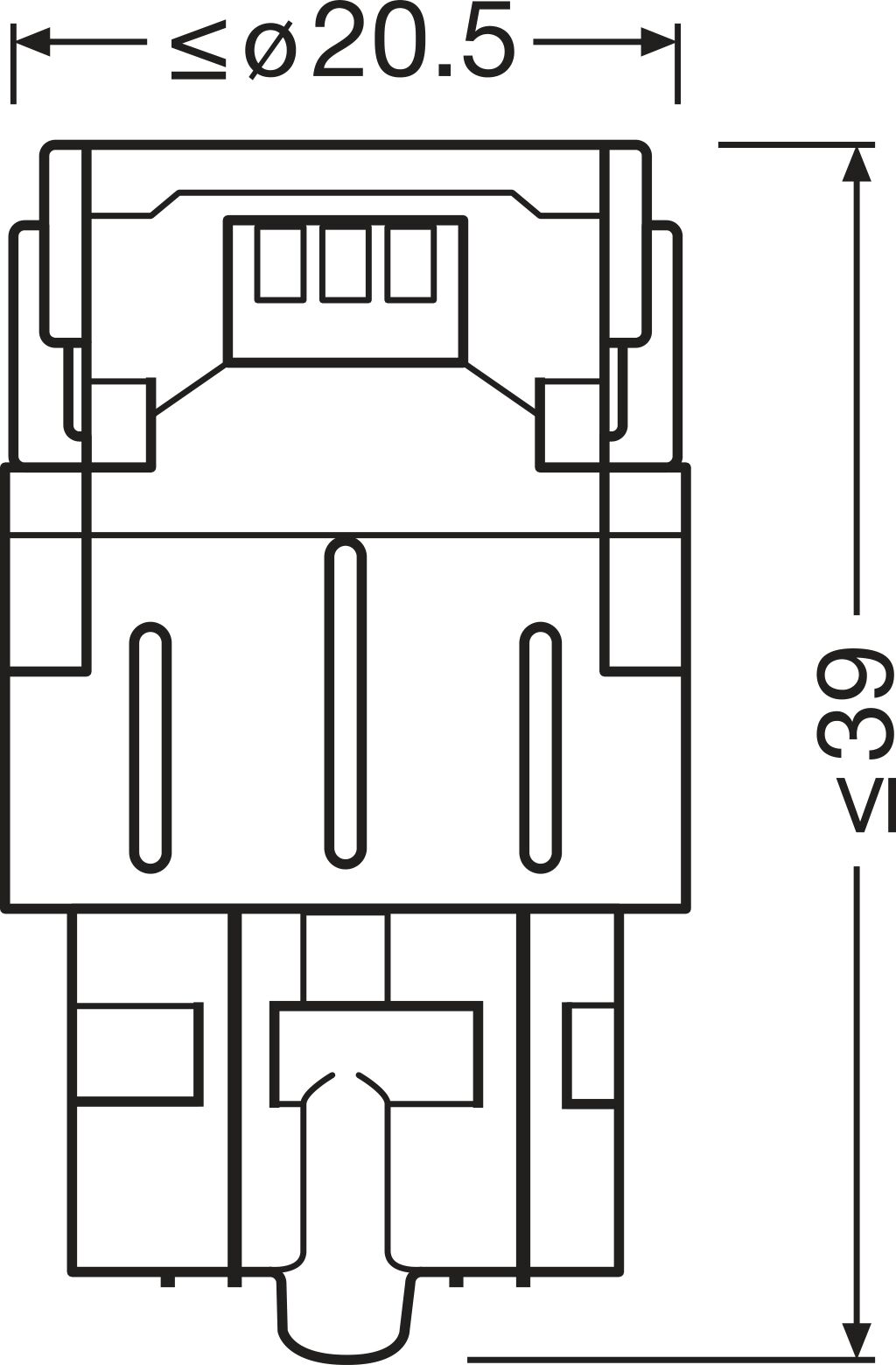 Osram Gloeilamp 7515DYP-2BL