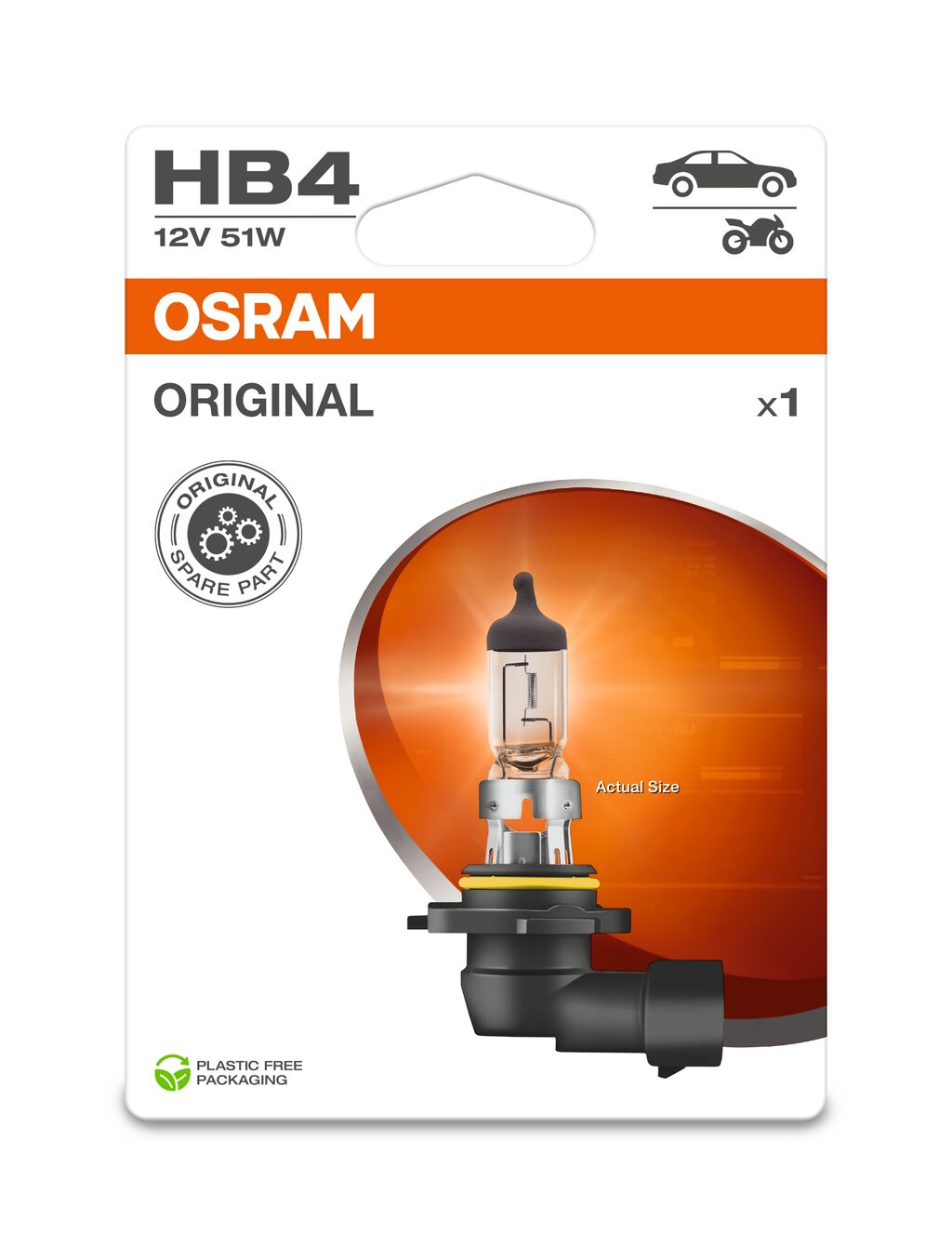 Osram Gloeilamp, verstraler 9006-1BL