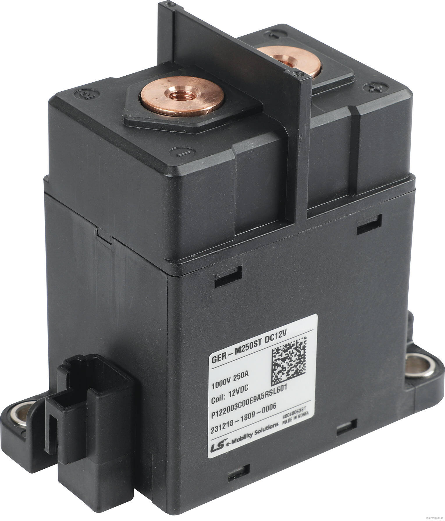 Herth+Buss Elparts Relais, arbeidsstroom 75121000250