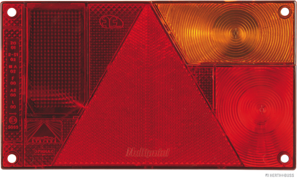 Herth+Buss Elparts Lampglas voor achterlicht 83832184