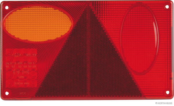 Herth+Buss Elparts Lampglas voor achterlicht 83832190