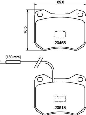 Mintex Remblokset MDB1108