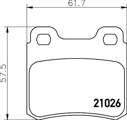 Mintex Remblokset MDB1480