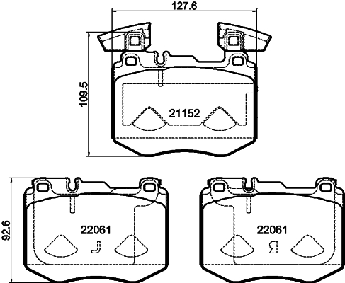 Mintex Remblokset MDB4319