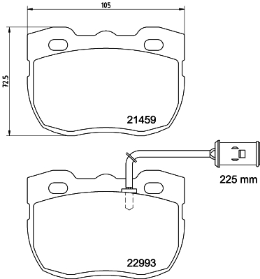 Mintex Remblokset MDB4129