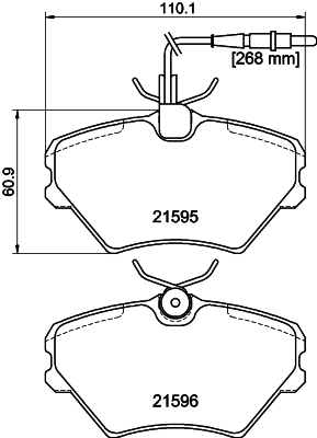 Mintex Remblokset MDB1663