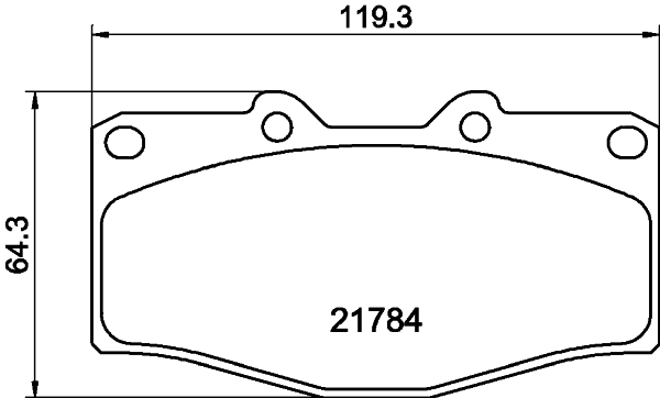 Mintex Remblokset MDB3237