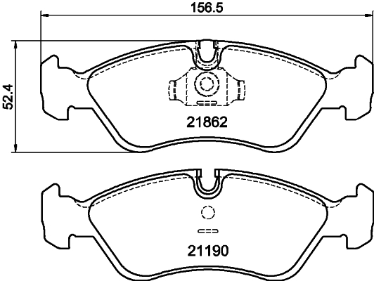 Mintex Remblokset MDB1889