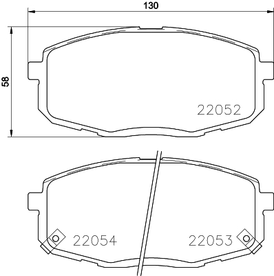 Mintex Remblokset MDB3727