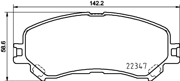 Mintex Remblokset MDB3890