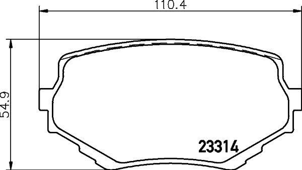 Mintex Remblokset MDB1750