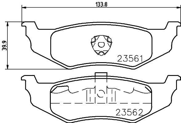 Mintex Remblokset MDB2185