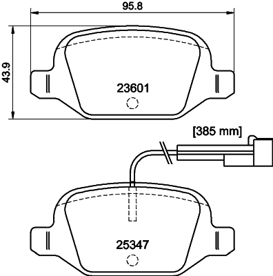 Mintex Remblokset MDB3451