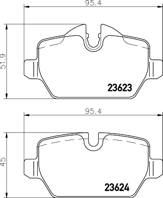 Mintex Remblokset MDB2681