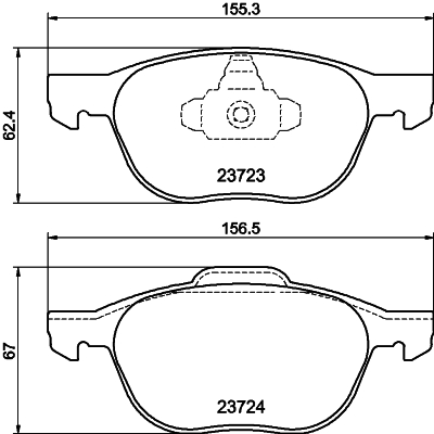 Mintex Remblokset MDB2634