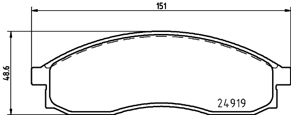 Mintex Remblokset MDB1681