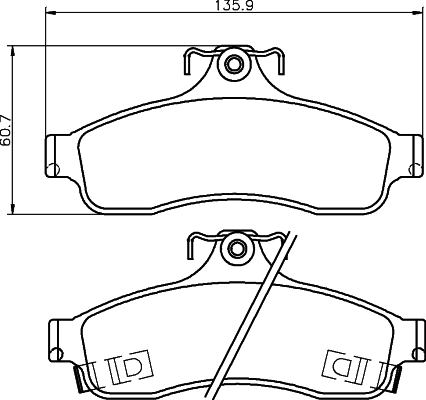 Mintex Remblokset MDB2307