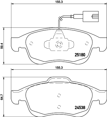 Mintex Remblokset MDB3120