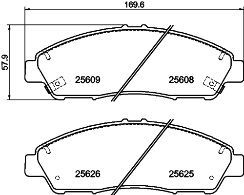 Mintex Remblokset MDB3309