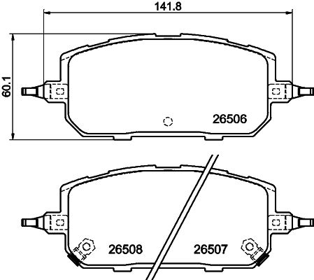 Mintex Remblokset MDB3502