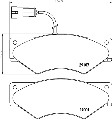 Mintex Remblokset MDB2603
