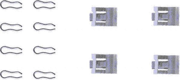 Mintex Rem montageset MBA1055