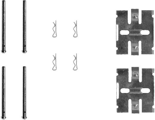 Mintex Rem montageset MBA932