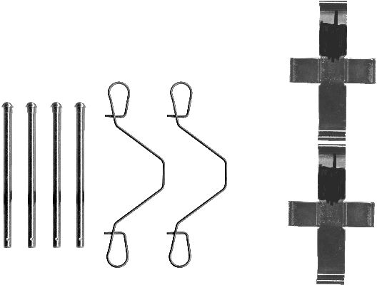 Mintex Rem montageset MBA991
