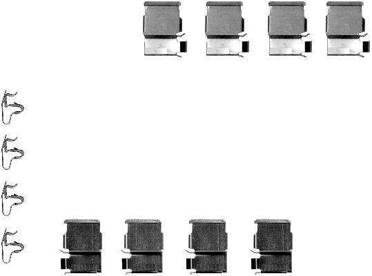 Mintex Rem montageset MBA1133