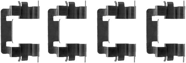 Mintex Rem montageset MBA1278