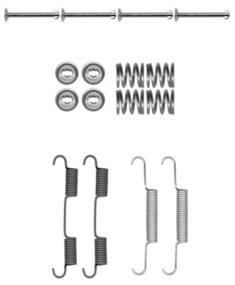 Mintex Rem montageset MBA896