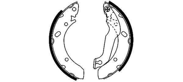 Mintex Remschoen set MFR368