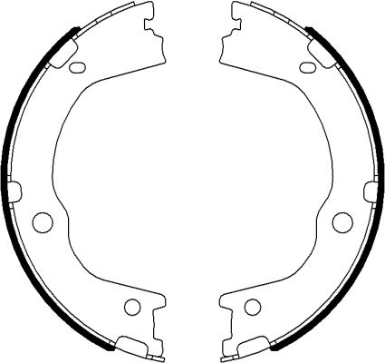 Mintex Remschoen set MFR669