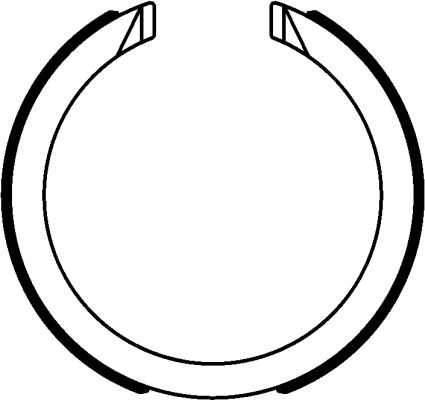 Mintex Remschoen set MFR697