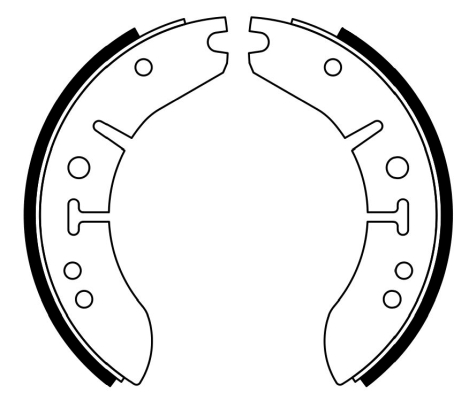 Mintex Remschoen set MLR4