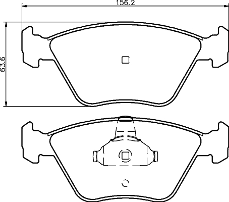 Mintex Remblokset MDB2415